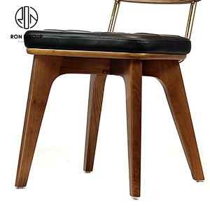 Comfortable Ash Solid Wood Lounge Restaurant Chairs Dining