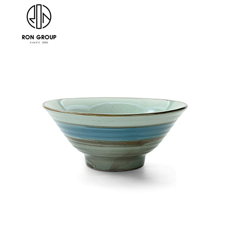 Wholesale Japanese Restaurant Porcelain 8.5 Inch Noodle Bowl