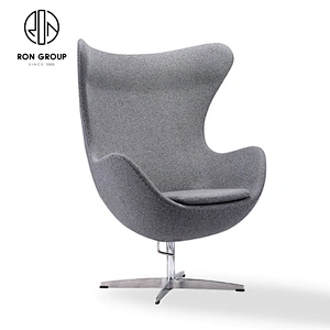 Home Furniture Wholesale Modern Living Room Leather Lint High Density Foam Luxury Leisure Chair