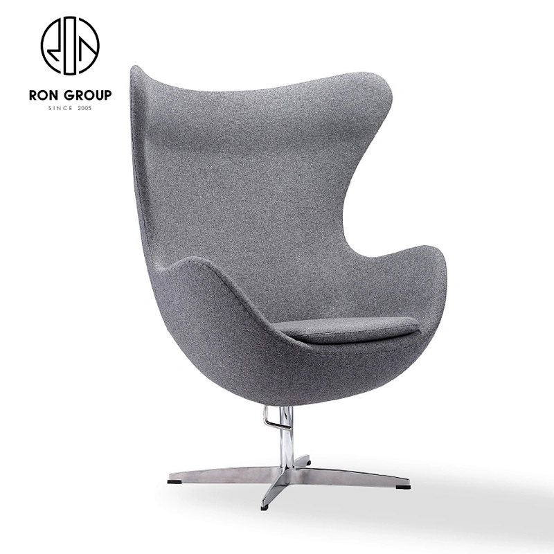 Home Furniture Wholesale Modern Living Room Leather Lint High Density Foam Luxury Leisure Chair