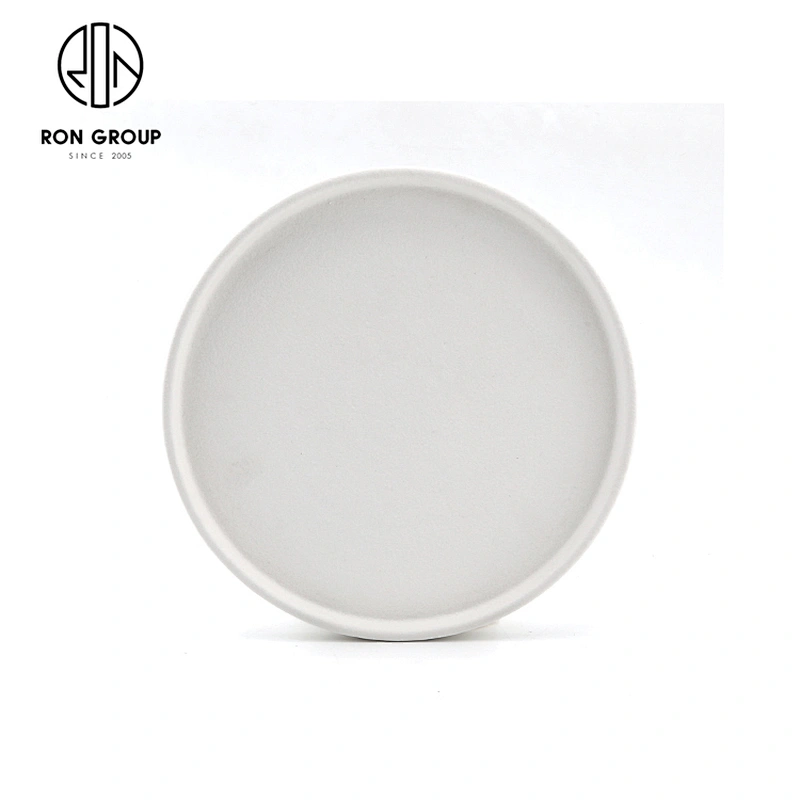 Restaurant Hotel Creative Nordic Style Pasta Pizza Porcelain 8 Inch Round Plates