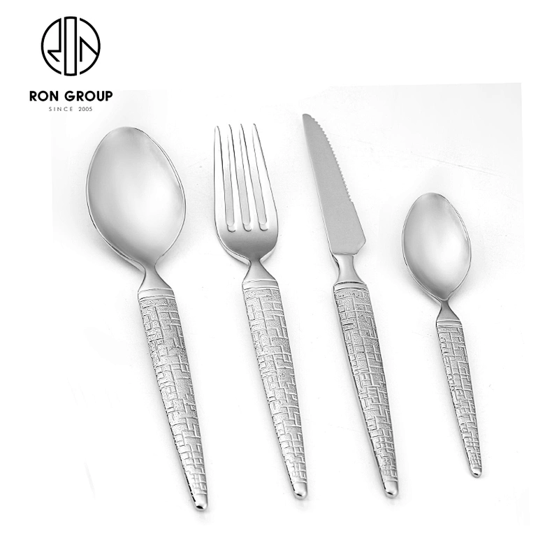 Hot Sell Restaurant 4-Piece Stainless Steel Eco Friendly Party Cutlery