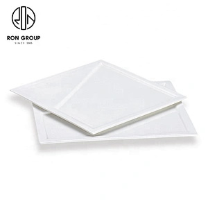 Hot Selling Square Bread Plate For Hotel And Restaurant Dedicated