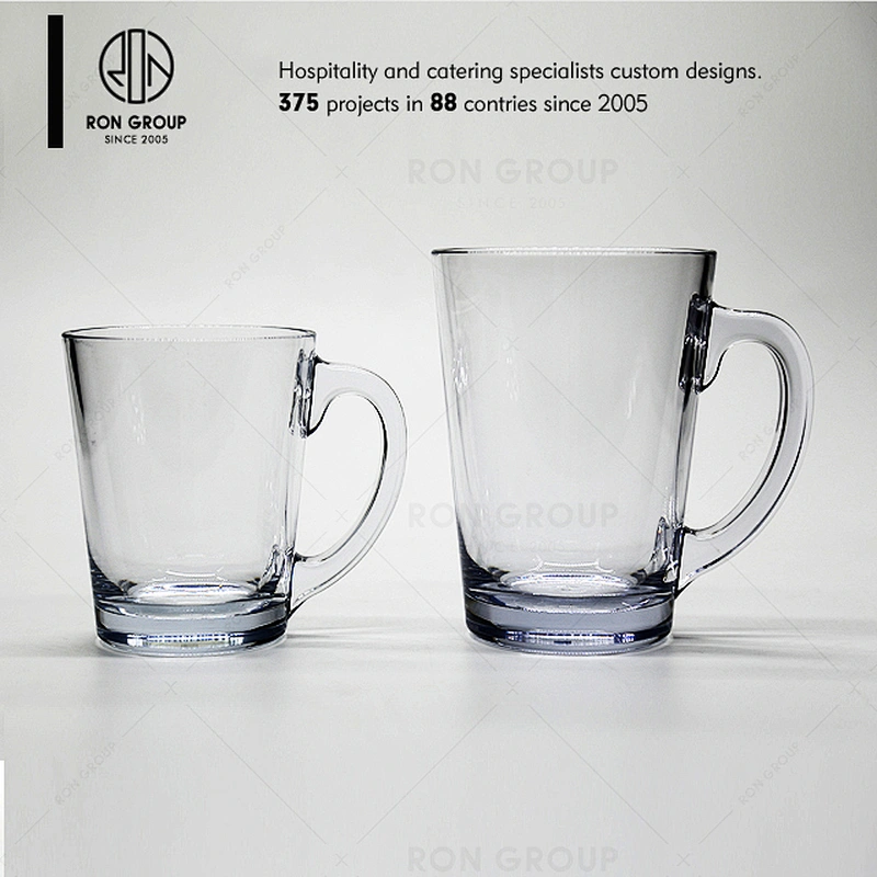 415ml food grade durable polycarbonate german beer mug with handle
