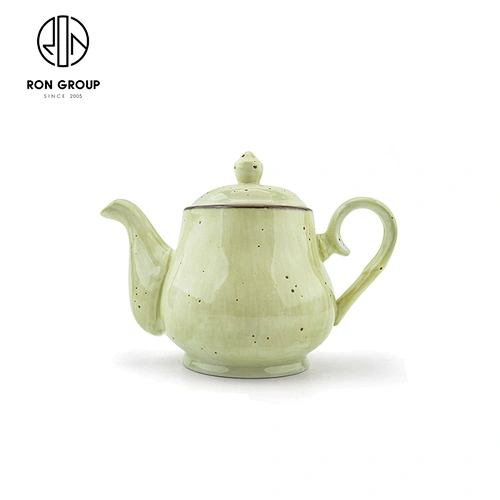 Europe Style Concise Design Wedding Used Coffee Porcelain Tea Pot With Lid