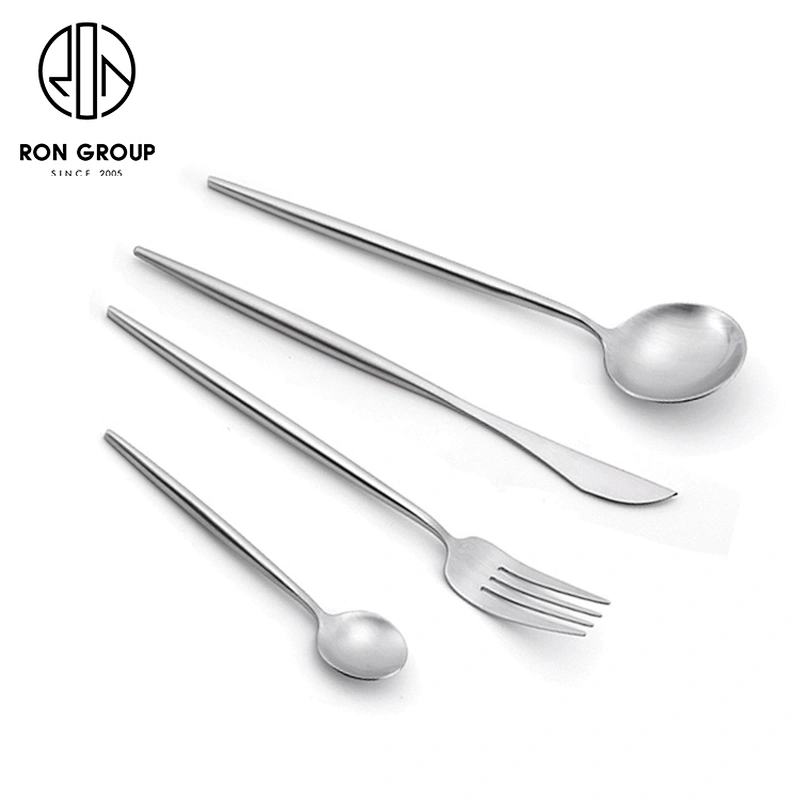 Wholesale Hotel Restaurant Coffee Shop Flatware Set Stainless Steel Cutlery