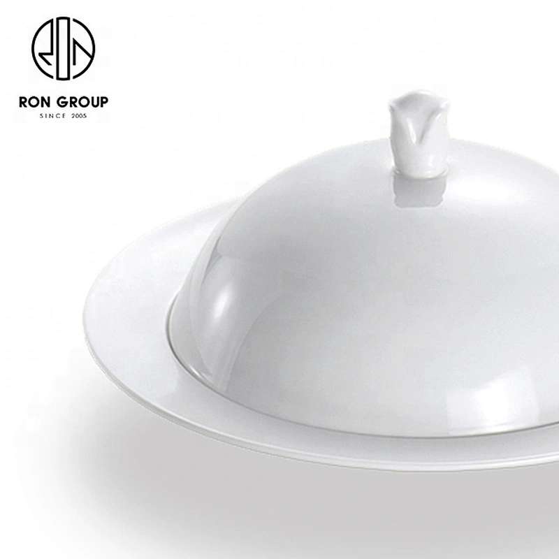 Upscale Western Restaurant Dedicated Round Ceramic Soup Bowl