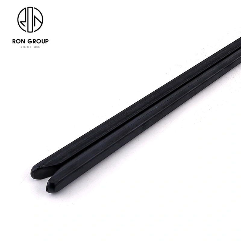 Hot Sale Hotel Restaurant Slanting Style Black Color Japanese design chopsticks