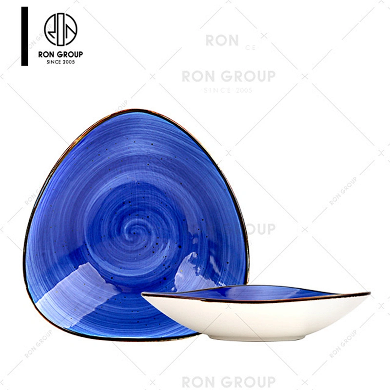 Beautifully Restaurant Household Non Slip Rice Ceramic Bowls