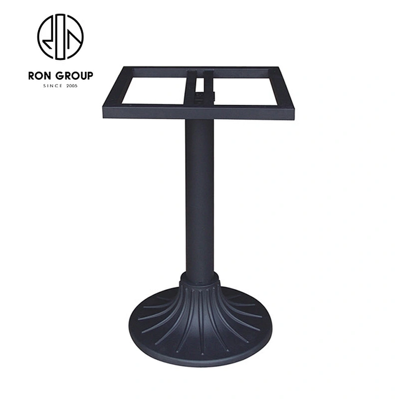 Wholesale Restaurant Black Wrought Iron Dining Table Base