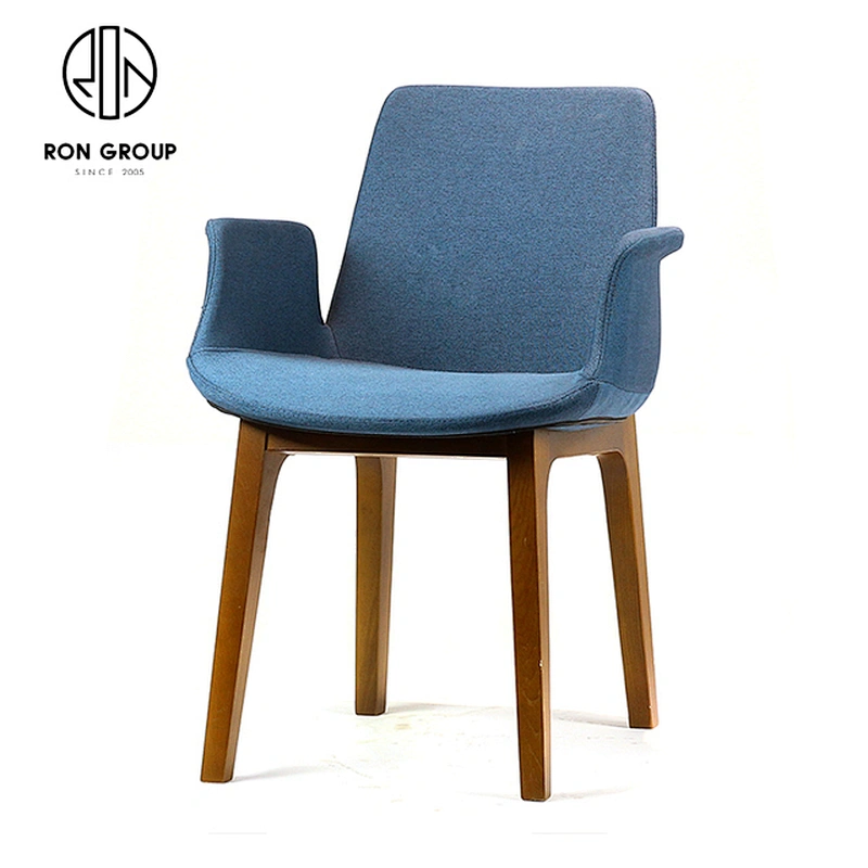 Comfort Classic Style Hotel Armrest Leather Dining Room Chair