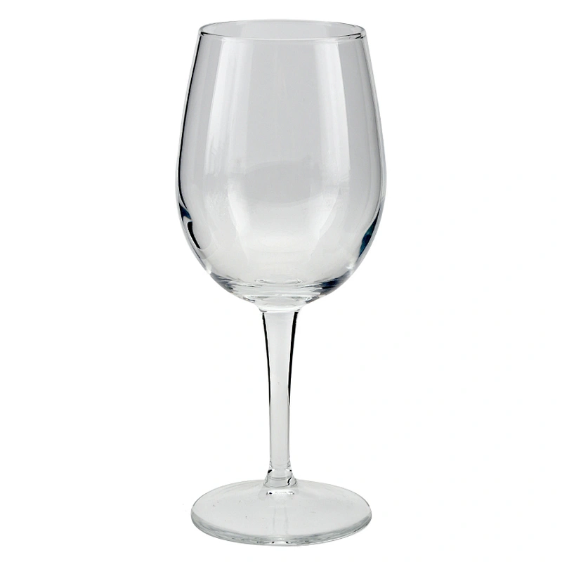 Luxury White Transparent Glass High End Restaurant Custom Wine Glass
