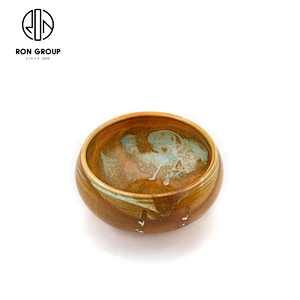 Hotel Dinnerware Ancient Rustic 6 Inch Rice Bowl Ceramic Round Bowl