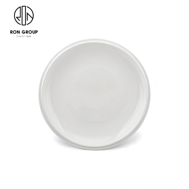 Wholesale Restaurant Dinnerware 10 Inch Porcelain Round White Dinner Plate