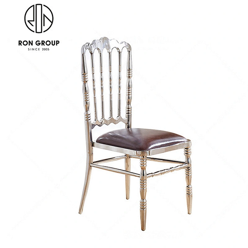 Stainless Steel silver gold dining Chair For Diningroom