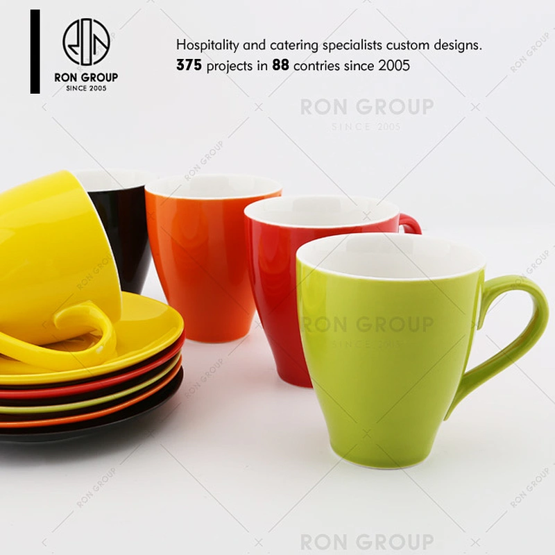 Hot Sale Carn Coffee Cup Set with Plate