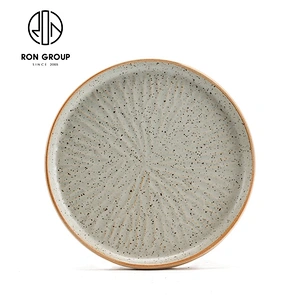 ceramic dinner plates round dish round plate for restaurant sets