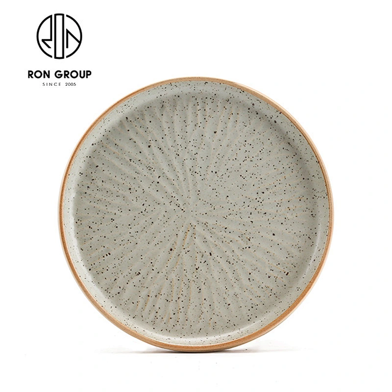 ceramic dinner plates round dish round plate for restaurant sets