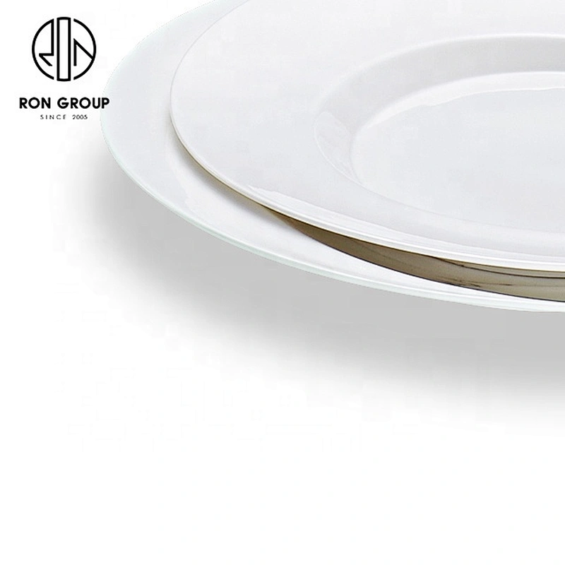 Guangdong Manufacturing Broadside Round Plate Bowl For Restaurants