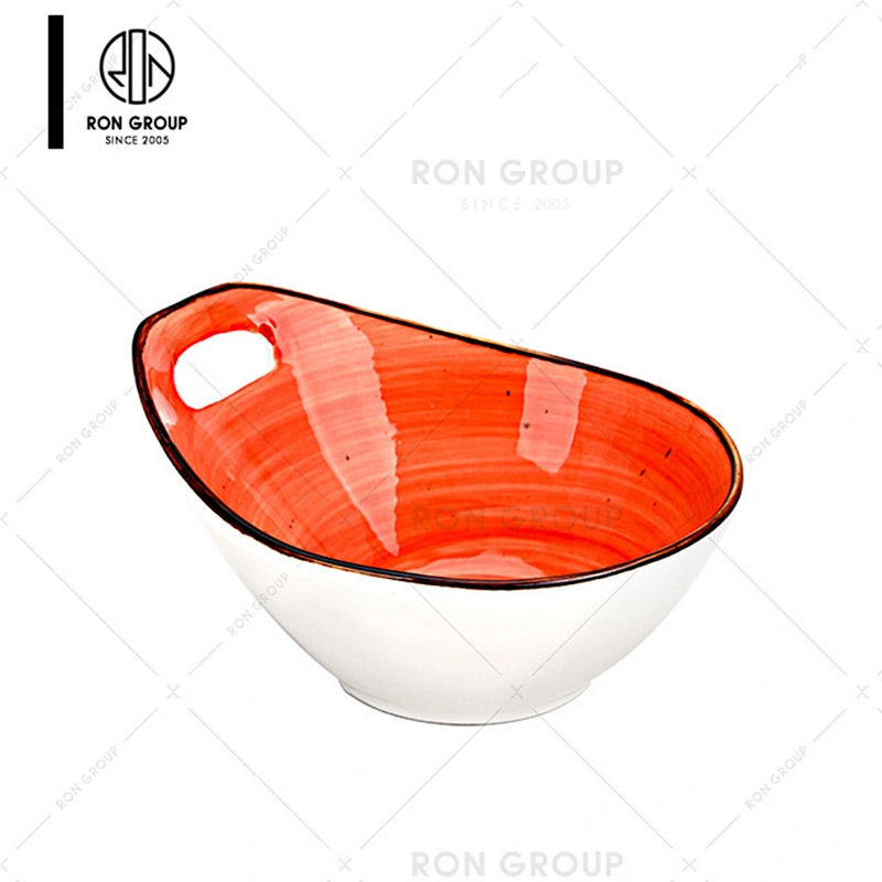 Wholesale Restaurant odorless Porcelain Colored Dinner Plate