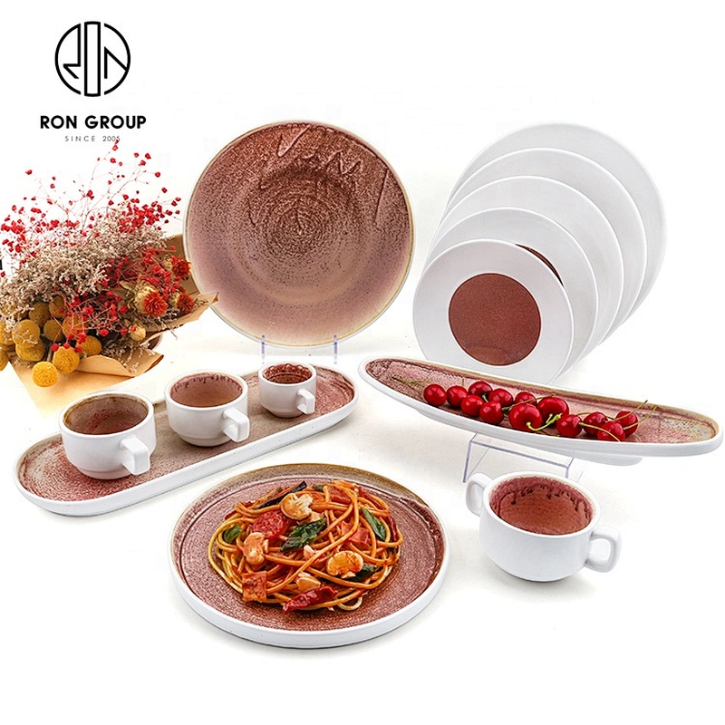 Restaurant Durable Dinnerware Set Ceramic Hans Soup Bowl For Sale