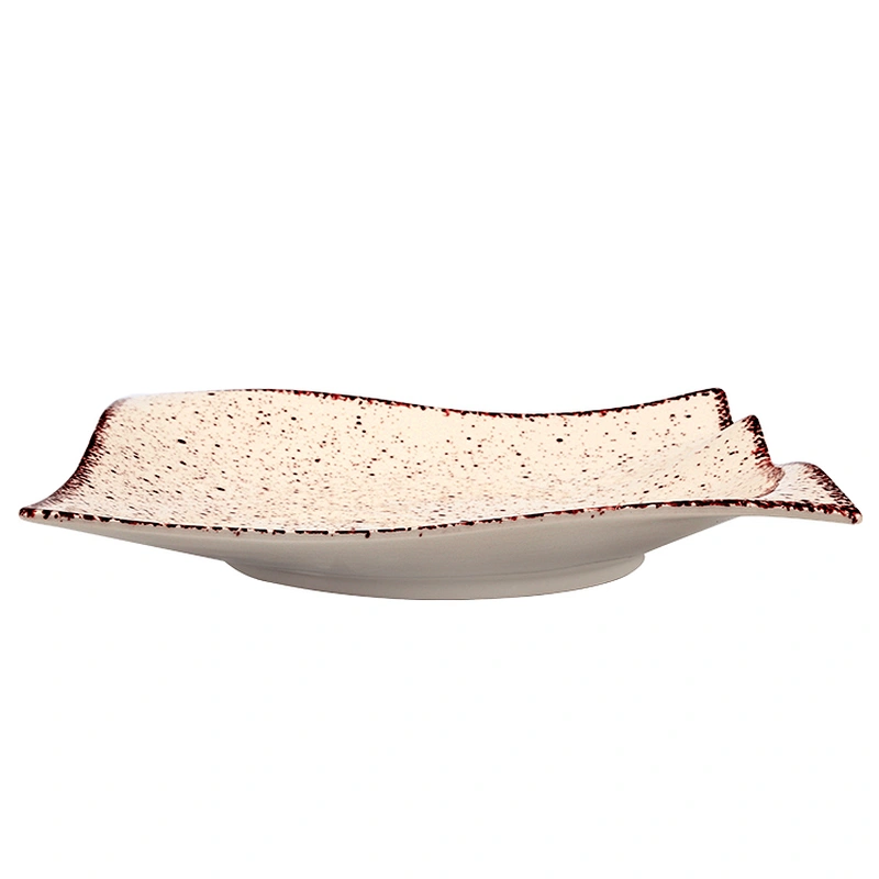 High Quality 11 Inch Durable Dinner Ceramic Square Dinner Plates