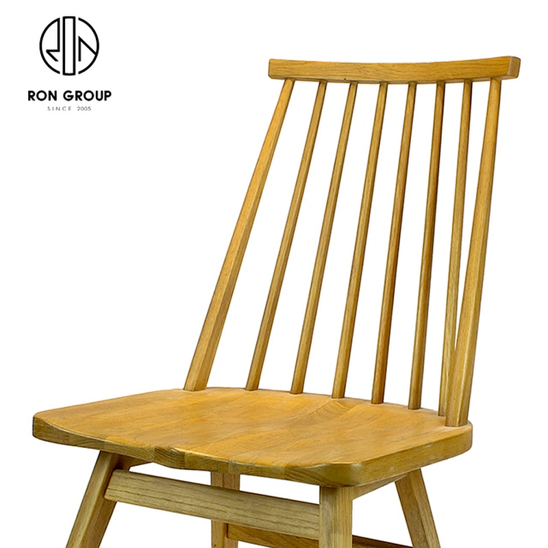 Commercial Modern Fabric Ash Wood Dining Chair Restaurant Chairs