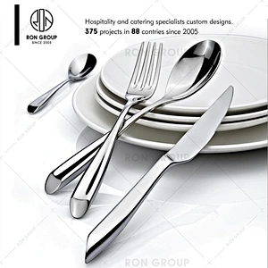Hot Sale Stainless Steel Restaurant Silver Cutlery Set