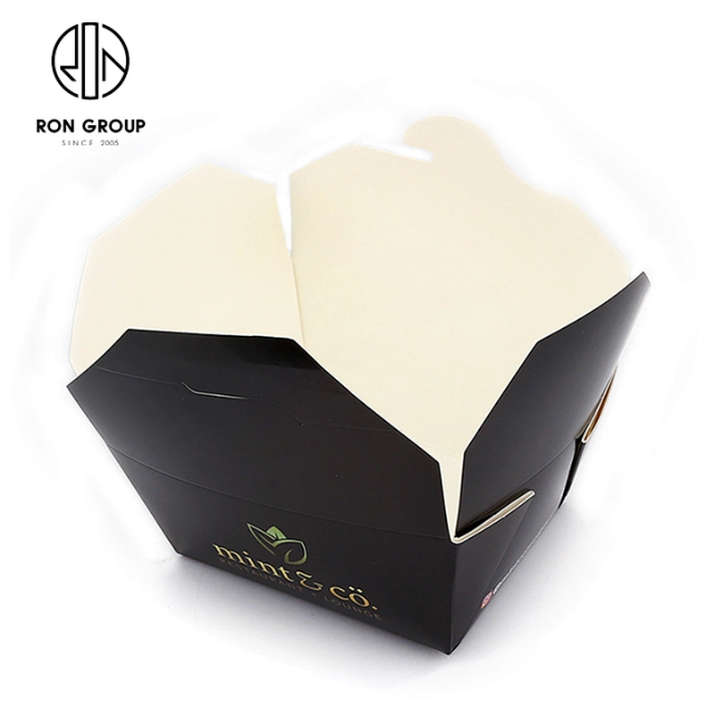Wholesale Restaurant Custom Logo Disposable Takeaway Food Container