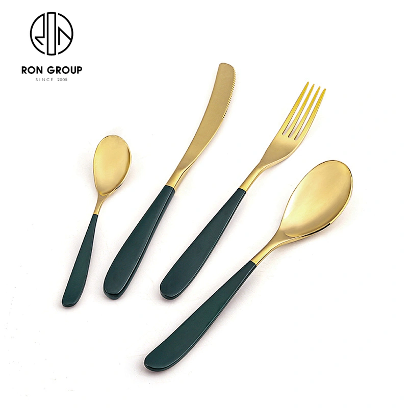 Hotel Four-Piece Set Cutlery Mirror Polished Wedding Tableware