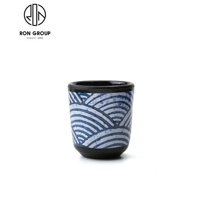 Wholesale ceramic square footed round bowls for restaurant
