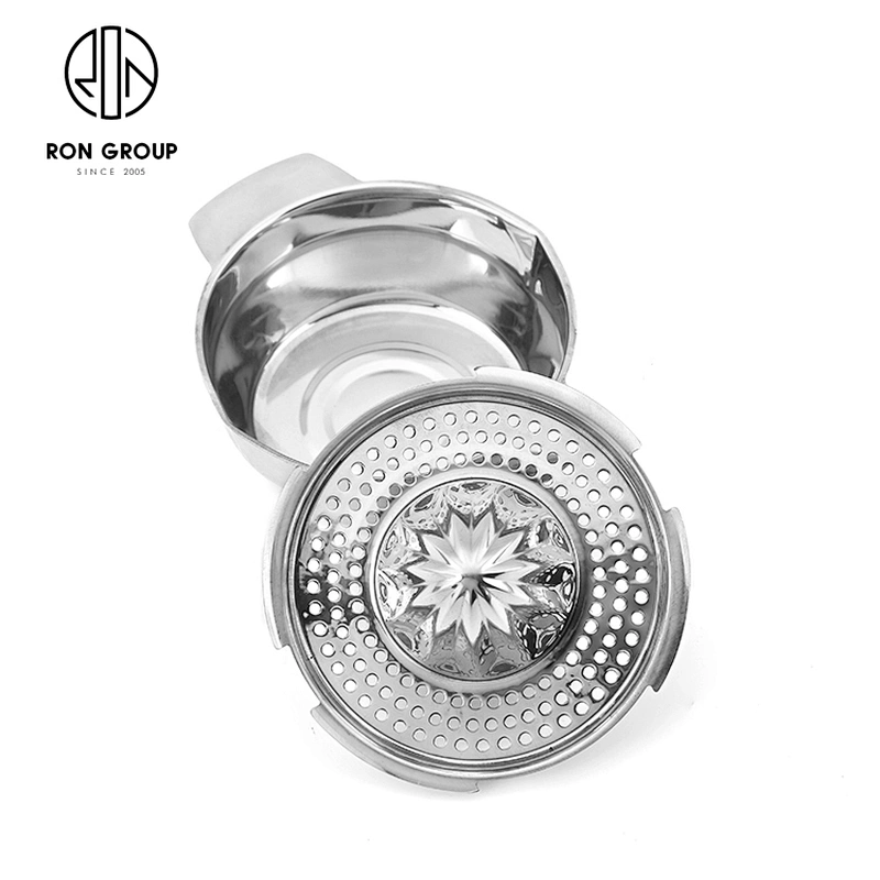Kitchen Tools Stainless Steel Manual Fruits Squeezer Juicer Bowl
