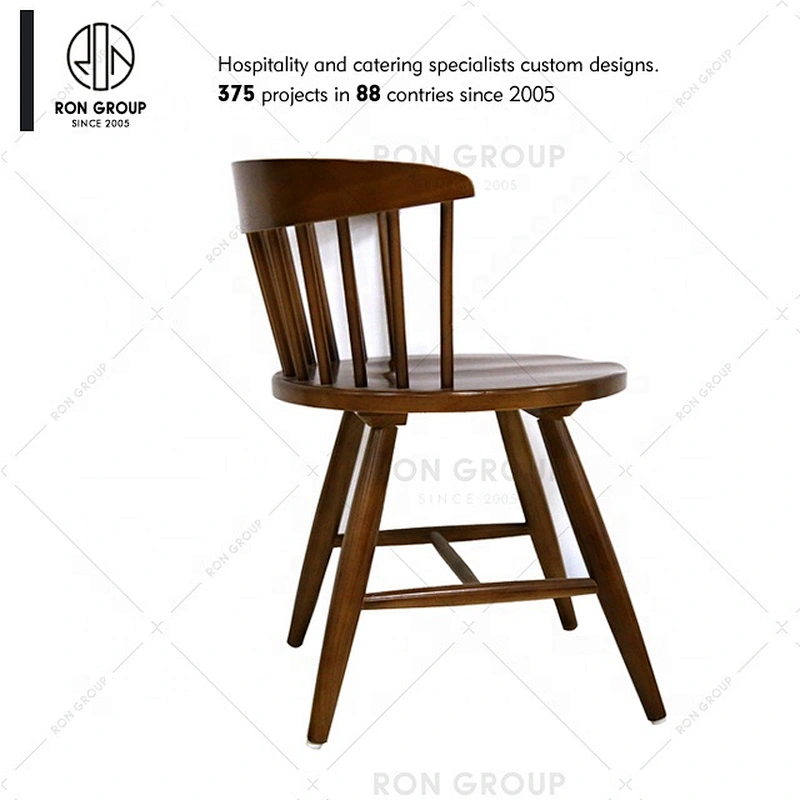 Good Quality Restaurant Portable Solid Wood Modern Luxury Chair