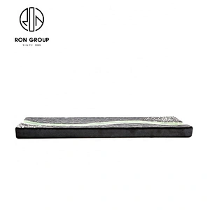 Customized Durable Restaurant Set Thick Marbling Strip Plate