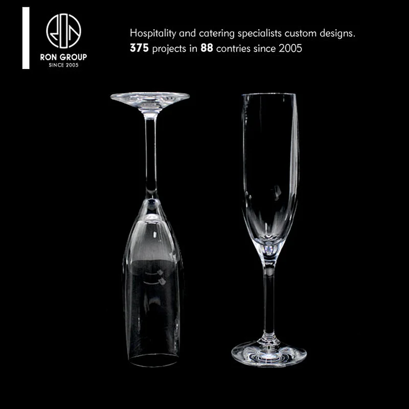 Dishwasher safe hotel 170ml champagne plastic cup for sale