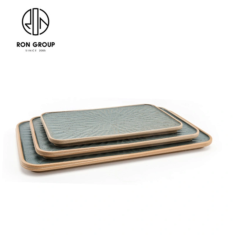 Customized Eco Friendly Easy To Clean 10 12 14 Inch Square Plate