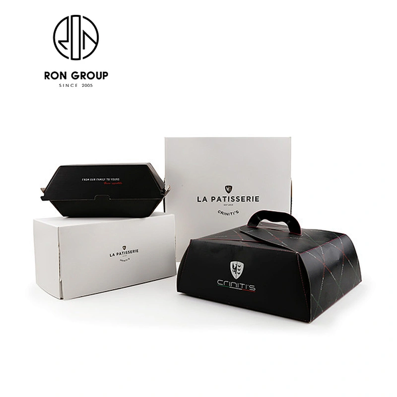 Wholesale Disposable Kraft Paper Package Takeway Food Box