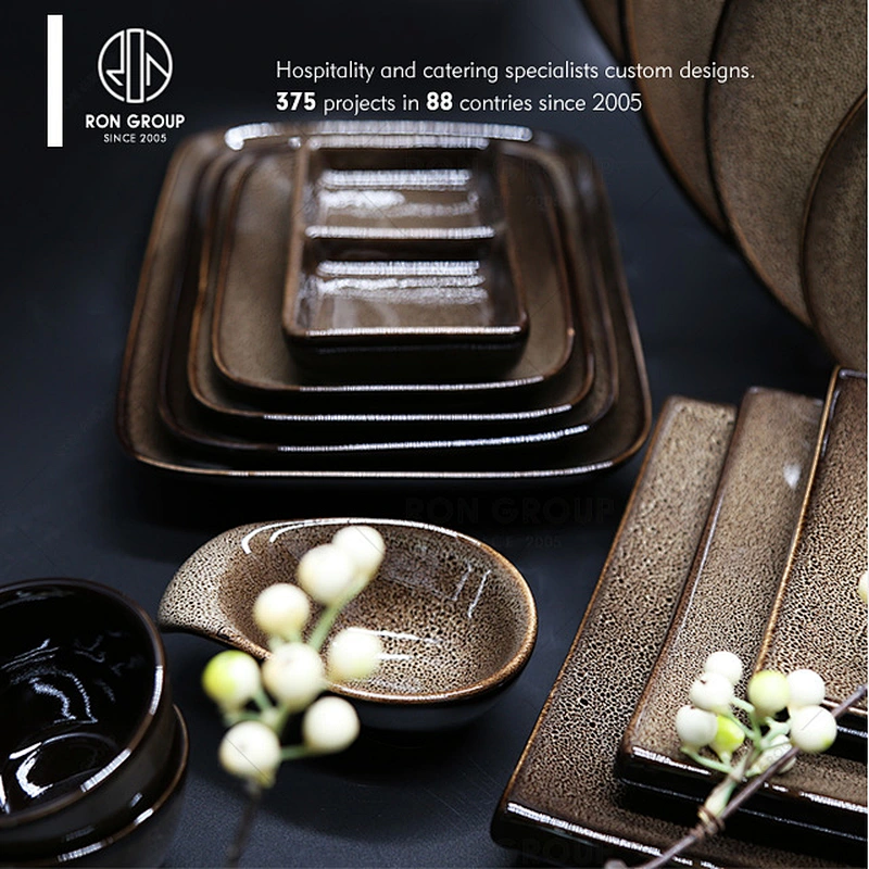 2018 new style ceramic microwave dish plates sets