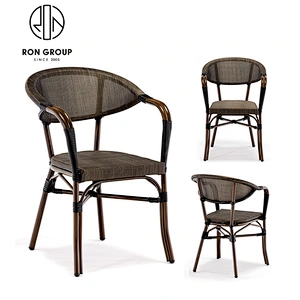 Wholesale Outdoor Furniture Dining Rattan Bistro Chair