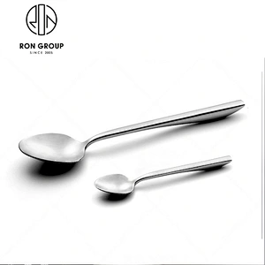 Wholesale Restaurant Stainless Steel Dessert Spoon Coffee Spoon