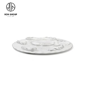 Wholesale Restaurant Dinnerware Porcelain Custom 14 Inch Oyster Plate