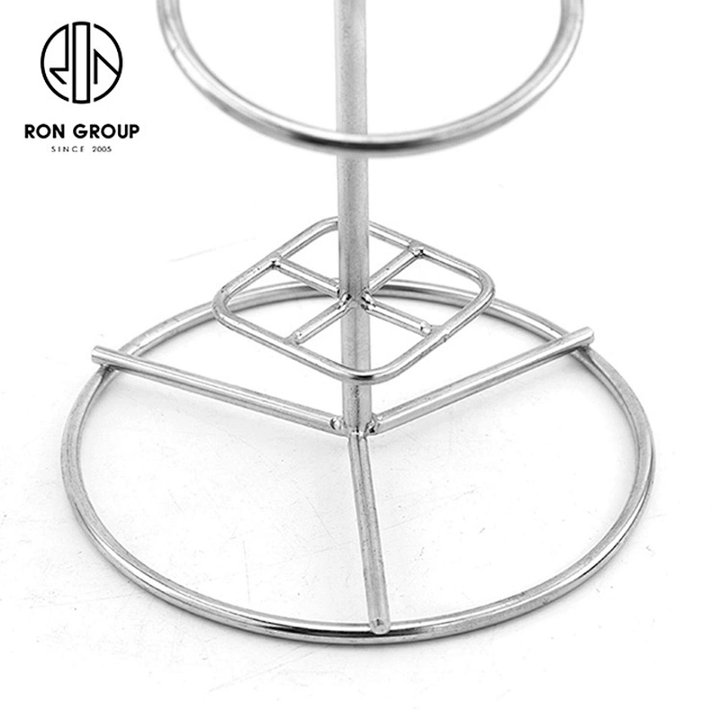 Four Color Stainless Steel Iron Wire Food Cone French Fries Holder