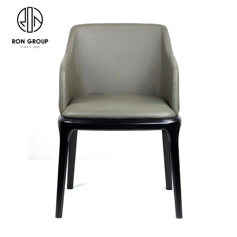 Durable Restaurant Furniture White Ash Stackable Dining Chairs