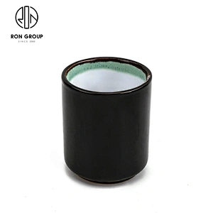Wholesale Reusable 140ml Ceramic Water Tea Milk Custom Coffee Cups