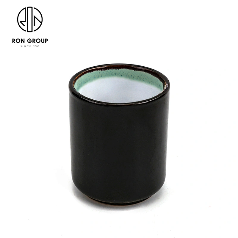Wholesale Reusable 140ml Ceramic Water Tea Milk Custom Coffee Cups