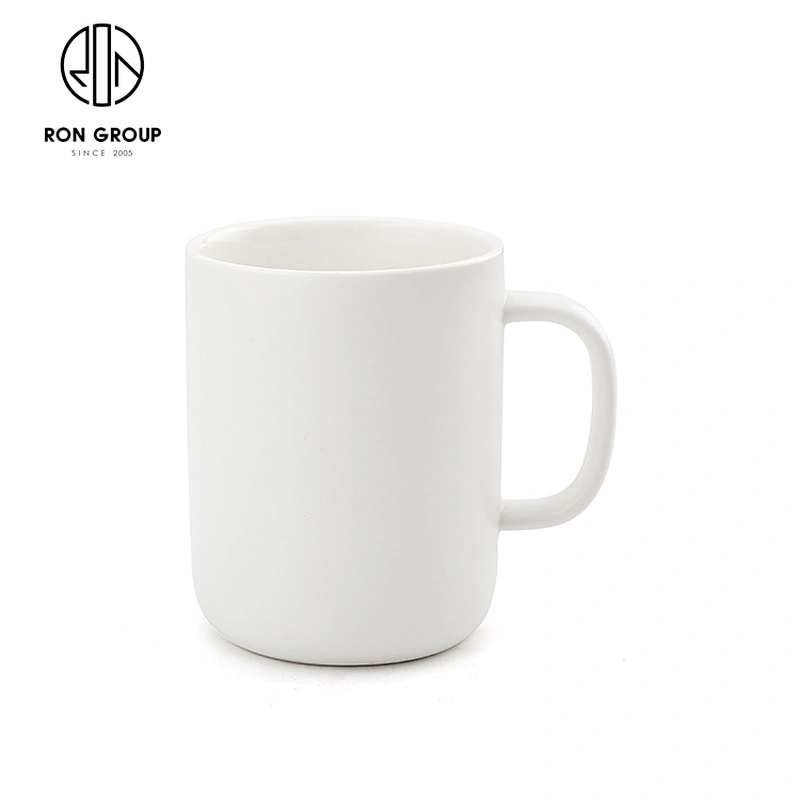 Coffee Shop Reusable Cups With Logo Ceramic Coffee With  Handle