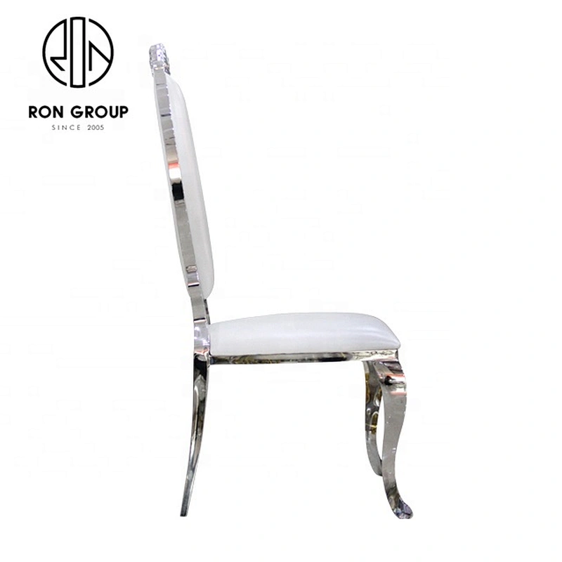 Restaurant Generic Classic Stainless Steel Wedding Hall Chairs