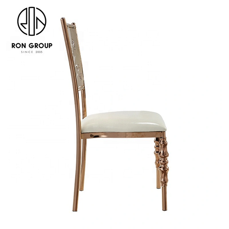 Factory Direct Restaurant Stainless Steel Used Dining Chairs