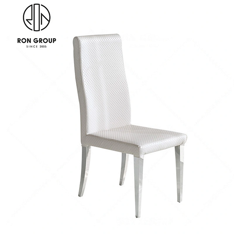 Popular modern chairs with stainless steel legs