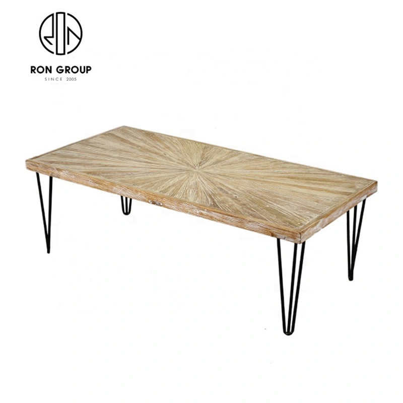 Modern Luxury Wooden Square Restaurant Portable Indoor Side Table